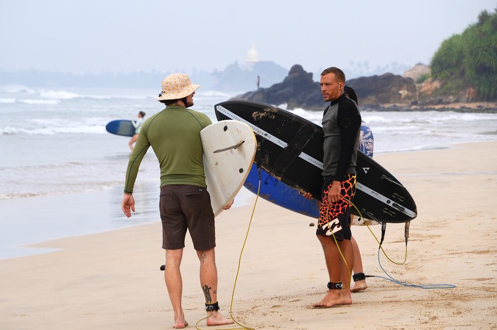 Surf session at Dreamer's Surfhouse