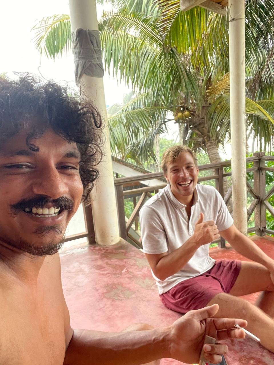 Roman and Nirmala, founders of Dreamer's Surfhouse
